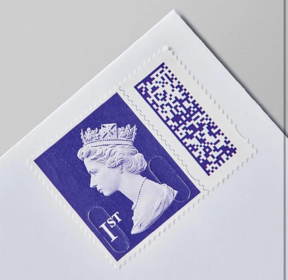 25 x 1st Class Barcoded Stamps Royal Mail