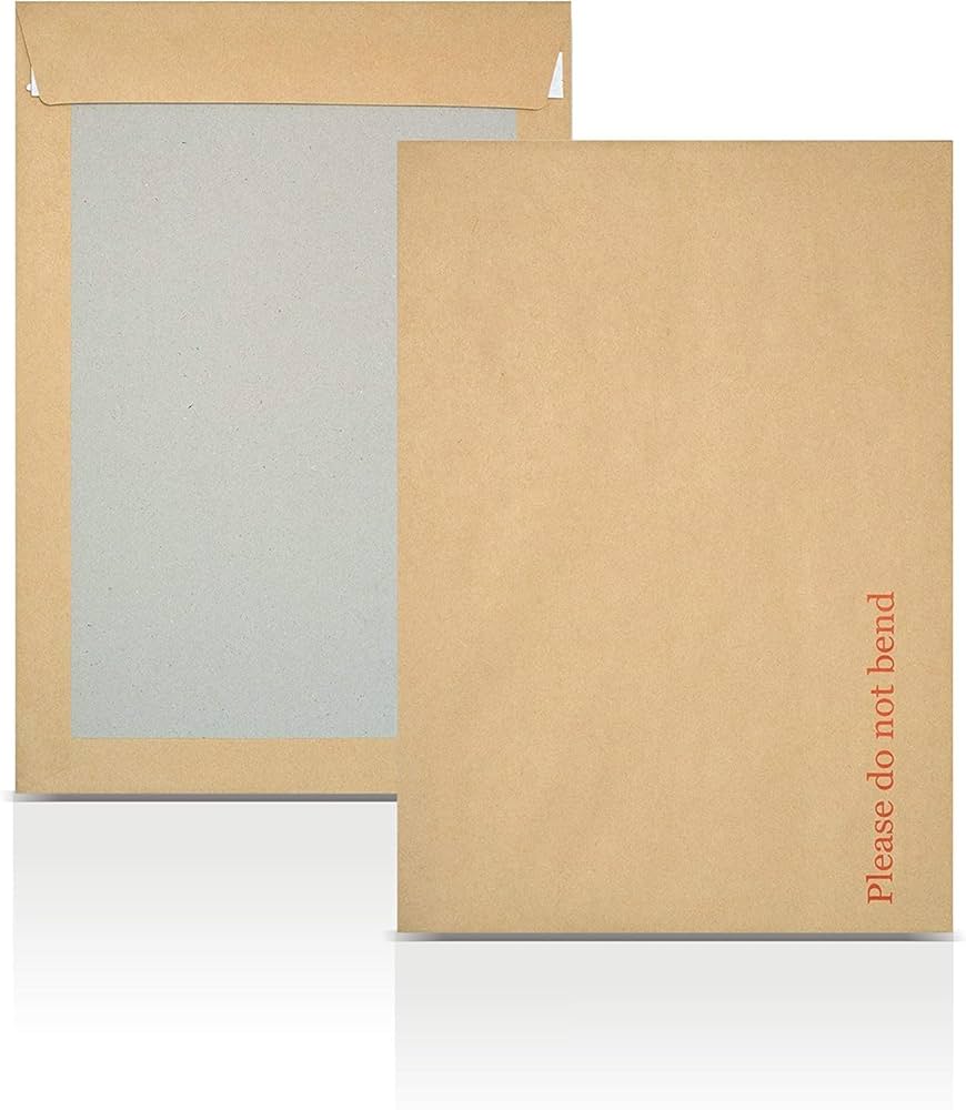 A5 Do not bend Cardboard Envelope C5 Suitable for Letters Peel & Seel Self Adhesive