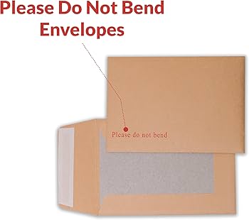 A5 Do not bend Cardboard Envelope C5 Suitable for Letters Peel & Seel Self Adhesive