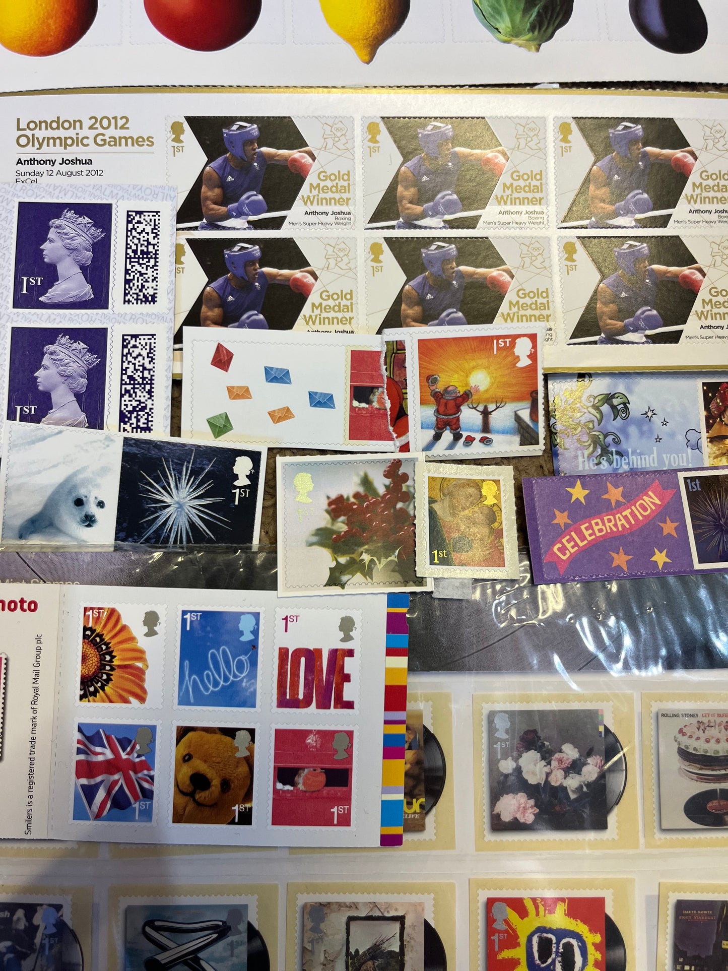 1st Class Single Stamp Self Adhesive (Random Design)