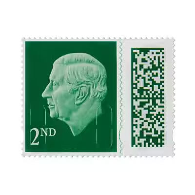 2nd Class Letter Postage Stamp