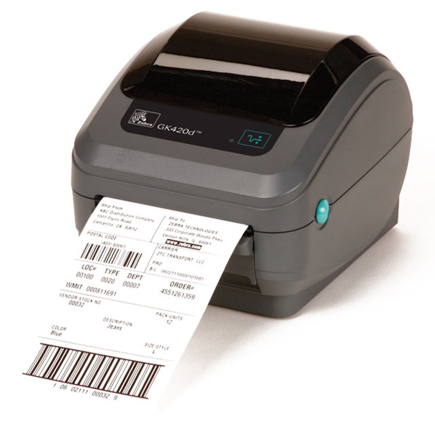 Zebra GK420d 4x6” Thermal Label Printer with 250 Labels!