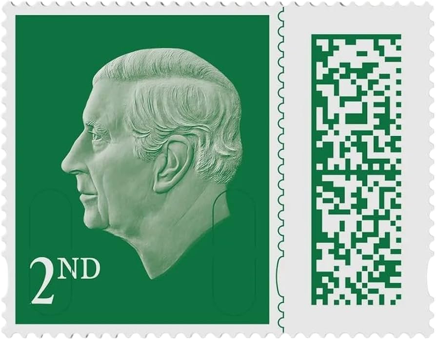 2nd Class Letter Postage Stamp